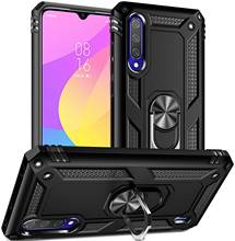 Funda protectora militar para Xiaomi Mi9 Lite, carcasa magnética a prueba de golpes, anillo para soporte de coche 2024 - compra barato