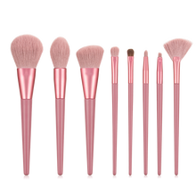 8 Pcs Champagne Makeup Brushes Set for Foundation Powder Blush Eyeshadow Concealer Lip Eye Make Up Brush Cosmetics Beauty Tools 2024 - buy cheap