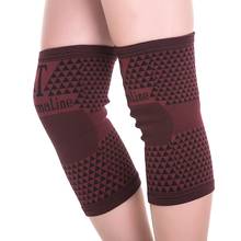 1 Pair 2 Pieces High Elastic Breathable Tourmaline Magnetic Bamboo Charcoal Knee Support Brace Pad Patella 2024 - buy cheap