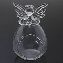 Hollow Glass Angel Candle Holder Garden Night Wedding Outdoor Tea Light Decor 2024 - buy cheap