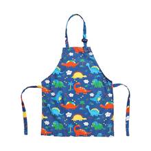 Cute Kids Apron Adjustable Cotton Aprons for Boys Girls Children Bib Aprons 2024 - buy cheap