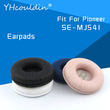 Earpads For Pioneer SE MJ541 SE-MJ541 Headset Accessaries Replacement Ear Cushions Wrinkled Leather Material 2024 - buy cheap