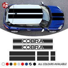 Car Hood Bonnet Roof Rear Trunk Engine Cover Side Stripe Sticker Body Decal For MINI Cooper Paceman R61 One JCW Accessories 2024 - buy cheap