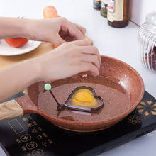 Criativo grosso aço inoxidável omelete ovo frito modelo stencil ovo ferramenta de cozinha ferramentas 2024 - compre barato