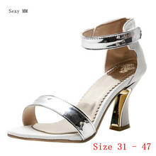Women Gladiator Sandals High Heels Pumps Summer Shoes Woman High Heel Sandals Small Plus Size 31 32 33 - 40 41 42 43 44 45 46 47 2024 - buy cheap