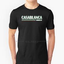 Vintage Casablanca Morocco T Shirt 100% Pure Cotton Vinyage Casablanca Morocco Casablanca Morocco 2020 Funny Cool Funny Vintage 2024 - buy cheap