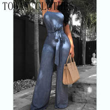 Summer Open Back Belted Wide Leg Spaghetti Strap Jumpsuit Office Lady Casual Look for Women 2024 - buy cheap