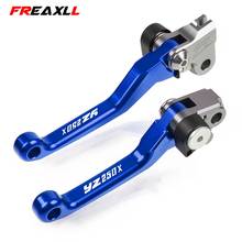 Motocross CNC Aluminum Dirt Bike Pit bike Pivot Handle Lever Brake Clutch Levers For Yamaha YZ250X YZ 250X 2016 2017 2018 2024 - buy cheap