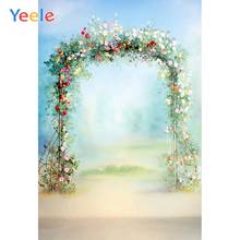 Yeele Birthday Wreath Pergola Wedding Photography Backdrop Photographic Studio Photo Photocall Background Decorations Prop 2024 - buy cheap