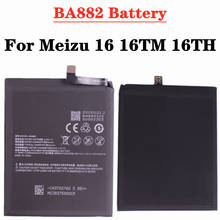 Ba882 baterias de substituição para meizu 16 16tm 16th bateria do telefone móvel 3010mah baterias recarregáveis do smartphone 2024 - compre barato
