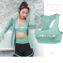 3pcs Women Gym Workout Sports Suit Set Sleeveless Bra Top And Pant Wear Running Yoga sets 2024 - buy cheap