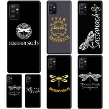 Outlander sassenach capa de libélula, para samsung a52 a42 a32 a12 a72 a20e a21s a11 a31 a41 a51 a71 a02 a10 s a30 a50 a70 2024 - compre barato