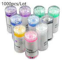 1000PCS/Lot Disposable Eyelash Brushes Swab Microbrushes Eyelash Extension Tools Individual Eyelashes Removing Tools Applicators 2024 - buy cheap