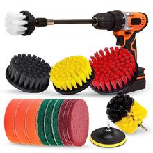 Hot Drill Brush Set, Extend Long Attachment, Scrub Pads, Sponge, Power Scrubber Cleaning Kit for Grout, Tile, Carpet, Sink, Ba 2024 - buy cheap