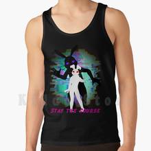 Stay The Course tank tops vest 100% Cotton Glitchtrap Vanny Security Breach Fnaf Five Nights Five Nights At Stay The Course 2024 - buy cheap
