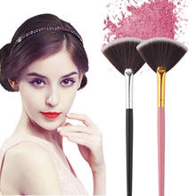4 Colors Makeup Brush Fan Shape Face Highlighter Blush Powder Eyeshadow Brushes Cosmetics Beauty Make Up Tools Pincel Maquiagem 2024 - buy cheap