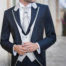 Latest Coat Pant Design Wedding Men Suit 3Pieces(Jacket+Pant+Vest+Tie) Groom Prom Masculino Trajes De Hombre (Blazer+Trousers) 2024 - buy cheap