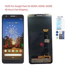 Pantalla LCD de 5,6 "para Google Pixel 3A G020A G020E G020B, montaje de digitalizador para Google Pixel 3A, repuesto OLED 2024 - compra barato