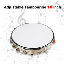 10" Tambourine Capoeira Drum Pandeiro Hand Drum Tambourine Samba Brasil Wood Musical Percussion 2024 - buy cheap