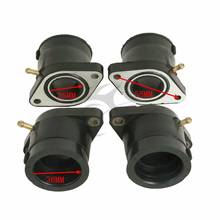 Motorcycle 4Pcs Carburetor Interface Adapter For Yamaha XJR400 1993-1999 94 95 96 97 98 2024 - buy cheap