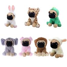 Juguetes de peluche grandes de 10 "para niños, perro Pug en 6 disfraces, juguete suave y lindo, Y4UD 2024 - compra barato