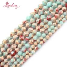 6/8/10mm Snakeskin ShouShan Faceted Square Natural Stone Beads For Jewelry Making DIY Bracelet Necklace Loose 15" Free Shipping 2024 - buy cheap