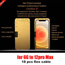 Dl s200 verificador de tela lcd para iphone 12pro mini 11pro max xs xr x 8 7 6s mais luz ambiente sensor programador verdadeiro tom 3d toque 2024 - compre barato