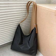 Однотонная одежда Оксфорд Биг-бэг для женщин простой ремешки из искусственной кожи сумка для женщин 2020 сумки через плечо женские сумки из натуральной кожи Bolsa Feminina 2024 - купить недорого