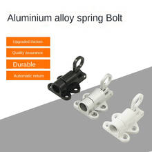 XD-Aluminum Alloy Security Automatic Window Gate Lock Spring Bounce Door Bolt Latch 2024 - buy cheap
