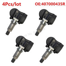 4pcs 407000435R TPMS Tire Pressure Sensor For Renault Megane Laguna Fluence Latitude 433MHZ 40700-0435R, S180052064Z 2024 - buy cheap