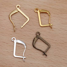 200 Pcs/Lot 13*20mm Metal Copper Earring Hook Earring Accessories DIY Jewelry Making 2024 - buy cheap