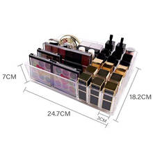 Eyeshadow Palette Organizer Lipstick Makeup Cosmetic Countertop Storage Bracket 2024 - buy cheap