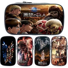 Students Attack on Titan CHRONICLE Pencil Case Child Cartoon Pen Bag Teens Anime Pencil Box Kids School Stationery Storage Bag 2024 - buy cheap