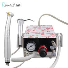 1 Set Dental Portable Turbine Unit Work with Air Compressor 3 Way Syringe 2/4 Holes Teeth Whitening Equipment with Handpiece 2024 - buy cheap