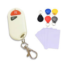 Mini leitor de cartão rfid, gravador de 125khz, duplicador de etiquetas de id, indicador de luz do programador em4305 t5577, cartão de chave, chave fob 2024 - compre barato