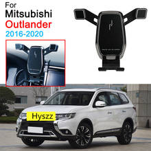 Soporte de teléfono para coche, montaje de rejilla de ventilación, Clip de sujeción, soporte de teléfono móvil para Mitsubishi Outlander, accesorios 2016-2020 2024 - compra barato