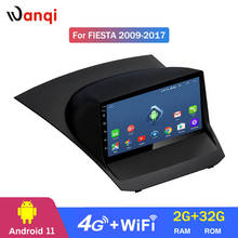 4G Ite 9 pulgadas Android 9,1 DVD GPS sistema de navegación pantalla para Ford Fiesta 2009-2017 coche Multimedia Radio reproductor de vídeo 2024 - compra barato