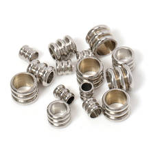 20pcs Hole 2.5-5.5mm Stainless Steel Pendant Clip Pendant Clasps Bail Beads Fasteners Clasps Accessories for Jewelry Making DIY 2024 - buy cheap