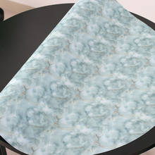 A toalha de mesa redonda do pvc cobre a impressão de mármore impermeável do teste padrão da cozinha toalha de mesa do óleo anti-ferro pano 1.3mm têxteis para casa 2024 - compre barato