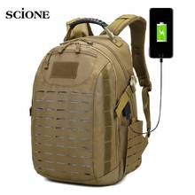 Usb tático mochila caminhadas militar saco de acampamento esporte mochilas viajar caminhadas ao ar livre sacos do exército saco molle xa987wa 2024 - compre barato