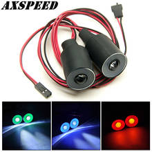 AXSPEED RC Car 22mm LED Lights Headlight Angel & Demon Eyes 2 Leds Headlight Bulb for 1/10 RC Crawler Car Night Light 2024 - buy cheap