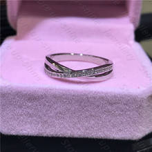 Кольцо из серебра 925 пробы, модное, простой и атмосферный дизайн, новое красное кольцо с сеткой 2024 - купить недорого