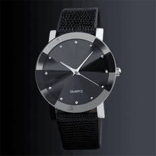 Watch Women Fashion Leisure Simple Quartz Wristwatch Dial Clock Leather Wrist Watch Round Case Watches Gift Relogio feminino W2 2024 - buy cheap