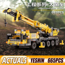 Yeshin 701800 665pcs  Car City Engineering Compatible 42009 Building Blocks Bricks DIY Toys For Children Gifts 2024 - buy cheap