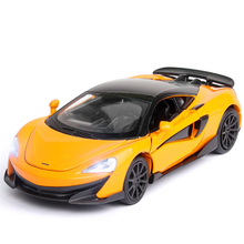 Новая 1:32 McLaren 600LT модель автомобиля из сплава Diecasts & Toy Vehicles игрушечные машинки обучающие игрушки для детей Подарки Игрушка для мальчика 2024 - купить недорого