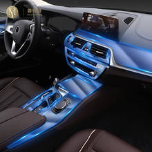 Compartimento central para Interior de coche, accesorio Invisible, película protectora de TPU, antiarañazos, para BMW G30 G31 serie 5 2018-2021 2024 - compra barato