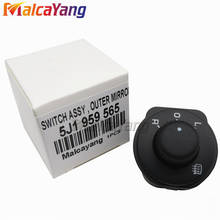 New High Quility Exterior Mirrors Adjust Switch Knob For SKODA Fabia Roomster # 5J1 959 565 5J1959565 2024 - buy cheap