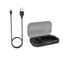 Black Charging Case Box with USB Charging Cable Cord Charger for Plan-tronics Voyager Legend Bluetooth-compatible Headset 2024 - buy cheap
