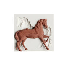 Horse Chocolate Silicone Mold Candy Molds Biscuits Mould Fondant Cake Decoration DIY Baking Tools 2024 - buy cheap