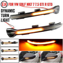 For Volkswagen Golf MK7 7 GTI R GTD Dynamic Blinker LED Turn Signal Rline Touran Mirror Light 2013 2014 2015 2016 2017 2024 - buy cheap